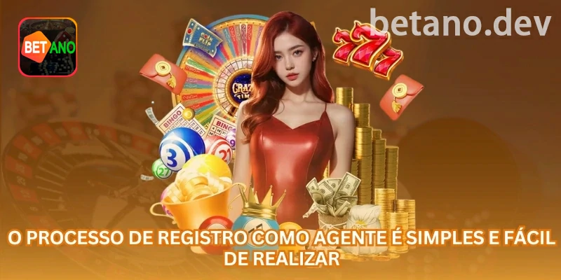 Etapas de cadastro de um parceiro de conteúdo betano